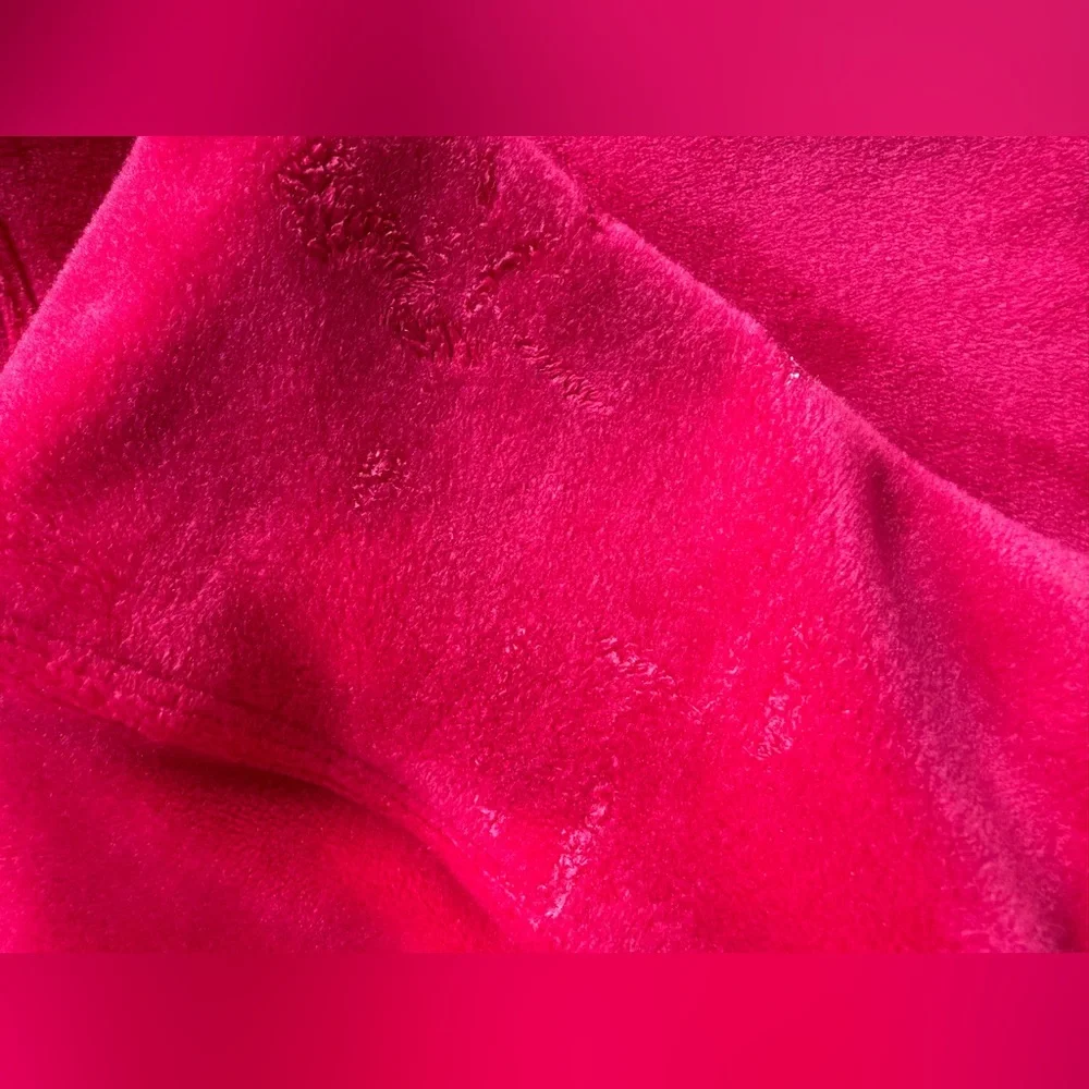 FP Movement by Free People Velvet Hoodie & Joggers Set in Fuchsia